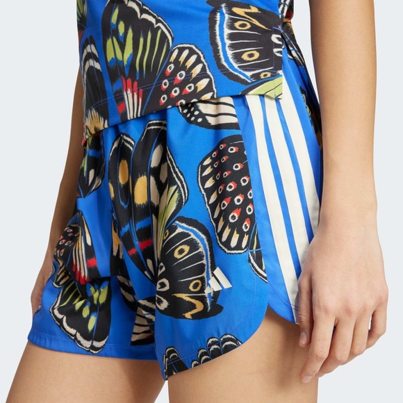 FARM Rio Pants - FARM Rio x ADIDAS Butterfly Athletic Shorts COLLAB